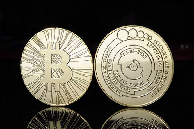 Bitcoin, bitcoin coin, physical bitcoin, by antanacoins, on Flickr
